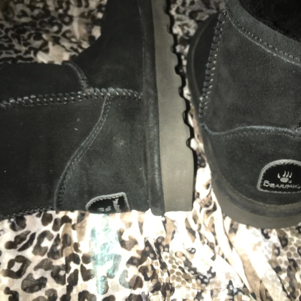 Black Suede Women’s Short UGG Boots - Soft Lining